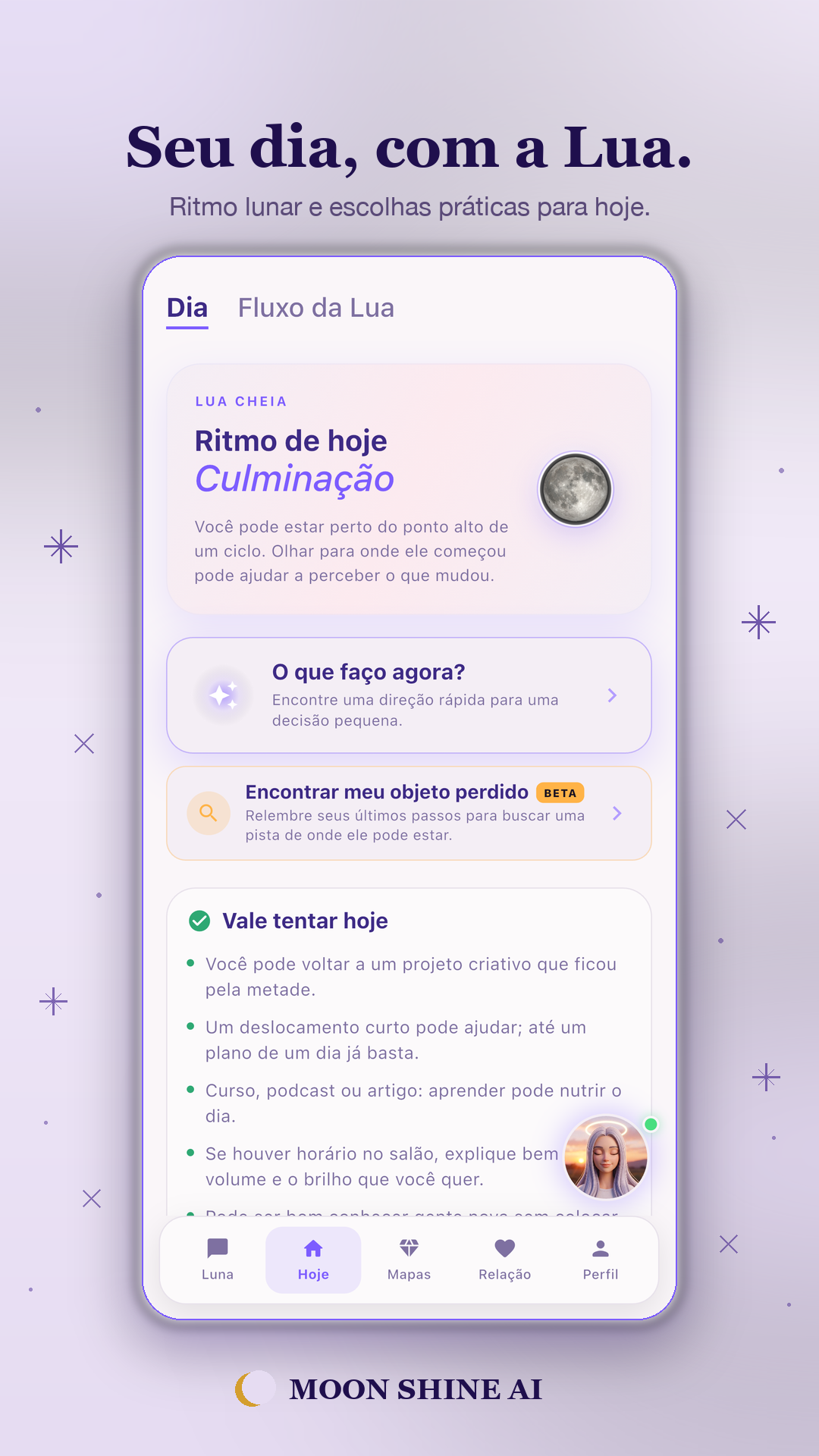 Tela de fases da vida — Vimshottari Dasha